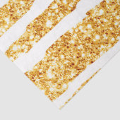 Gold White Glitter Boho Popular Tiger Collectie Tissuepapier (Detail)
