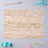 Gold White Roze Confetti Tissuepapier (Craft)
