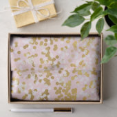 Gold White Roze Confetti Tissuepapier (Geschenk)