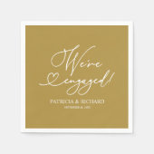 Gold Wij zijn een servicepartij Servet (Voorkant)