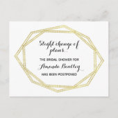 Gold Wijzigen van het Briefkaart Datum (Voorkant)