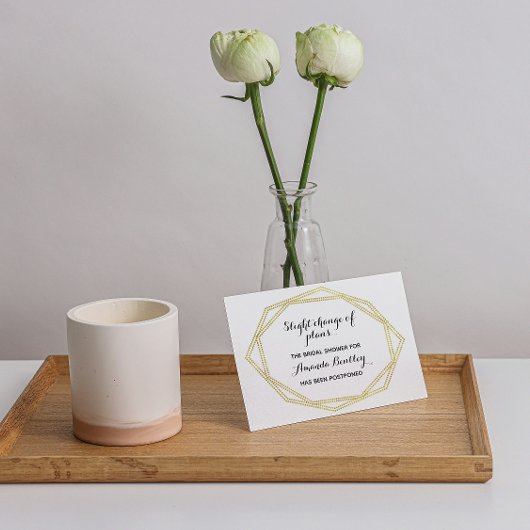 Gold Wijzigen van het Briefkaart Datum