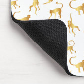 Gold Wild Monkey Tropical Oerwoud Muismat (Hoek)