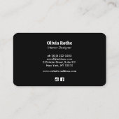 Gold Wildbloemen Visitekaartje (Achterkant)