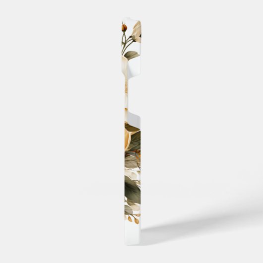  Gold Wildflower iphone Case iPhone Hoesje (Linkerkant)