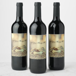 Gold Will you trouwt me proposal script Wijn Etiket