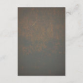 Gold Willow Tree Branches Wedding Details Invoegen Informatiekaartje (Achterkant)