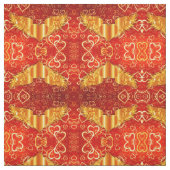 Gold Wings Fabric Stof (Swatch)