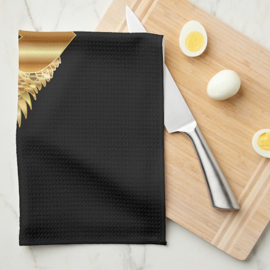 Gold Wings Kitchen Towels Theedoek (Quarter Fold)