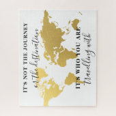 Gold Worl gek en citeer poeter Legpuzzel (Verticaal)