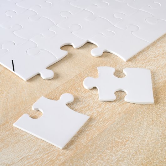 Gold Worl gek en citeer poeter Legpuzzel (Zijkant)