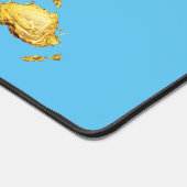 Gold World Blue Zee Computer Gamer Expert Bureaumat (Hoek)