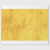 Gold Wrapping Paper Cadeaupapier (Vlak)