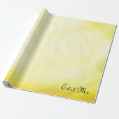 Gold Wrapping Paper Cadeaupapier (Uitgerold)