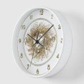 Gold Wreath Merry-kerstklok (Hoek)