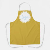 GOLD YELLOW BUSINESS LOGO BRANDED PERSONEEL UNIFOR SCHORT (Voorkant)