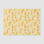 Gold Yellow Honey Birthday Tissuepapier (Voorkant)