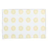 Gold Yellow Sun Kussensloop (Voorkant-Rechts)