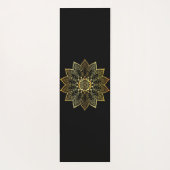 Gold Yoga Girl met Chakras Yogamat (Achterkant)