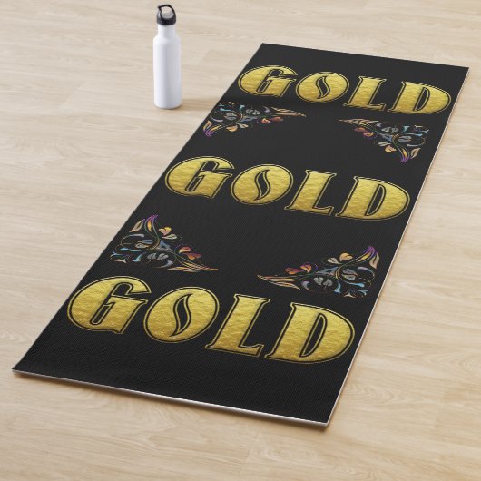 Gold Yoga Mat (In situ)