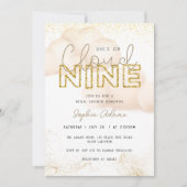 Gold Ze is op Cloud Nine Vrijgezellenfeest Kaart (Voorkant)