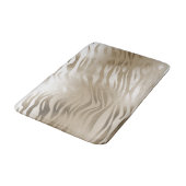 Gold Zebra Print Ombre Badmat (Gekanteld)
