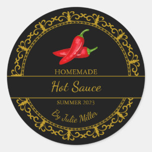  Gold Zelfgemaakte Hot Chili Sauce Black Label