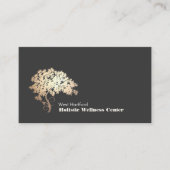 Gold Zen Tree Holistic en Alternative Health Visitekaartje (Voorkant)