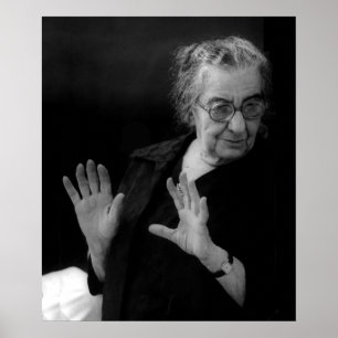 Golda Meir, Israëlische premier Poster