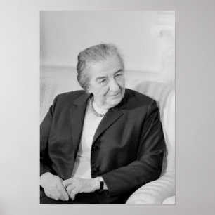 Golda Meir - Israëlische premier Poster