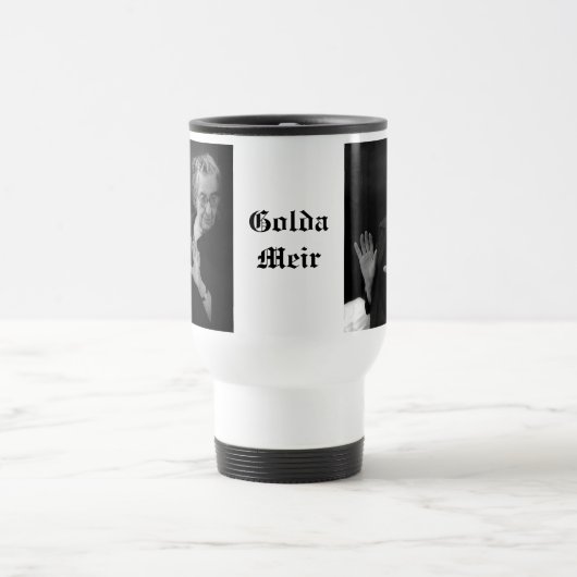 Golda Meir, Israëlische premier Reisbeker (Center)