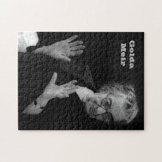 Golda Meir Legpuzzel (Horizontaal)