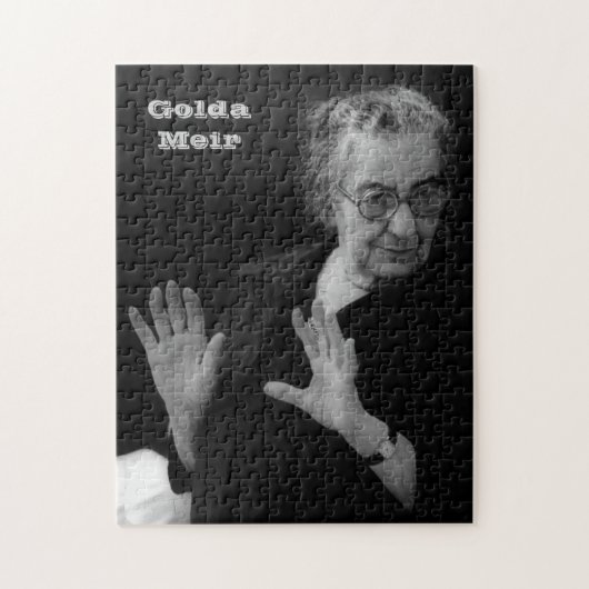 Golda Meir Legpuzzel (Verticaal)
