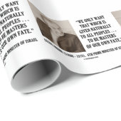 Golda Meir om zelf de baas te worden over onze eig Cadeaupapier (Rol Hoek)