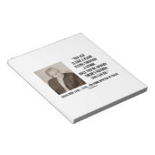 Golda Meir Oude Leeftijd... niets wat je kunt Humo Notitieblok (Schuin)