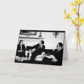 Golda Meir, President Nixon, & Henry Kissinger Kaart (Gele Bloem)