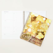 GoldAmsterdam Abstract Romantisch Vintage StratenR Planner (Display)