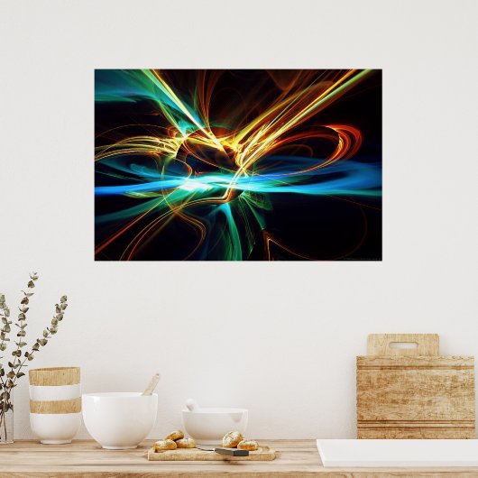 GoldBlu Poster (Keuken)