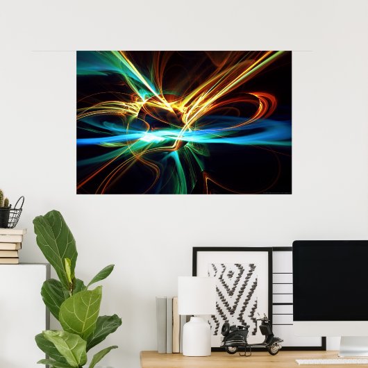 GoldBlu Poster (Thuiskantoor)