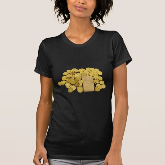 GoldCoinsBar093009 T-shirt (Voorkant)