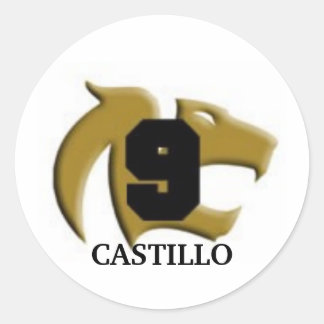 goldcougar, CASTILLO Ronde Sticker