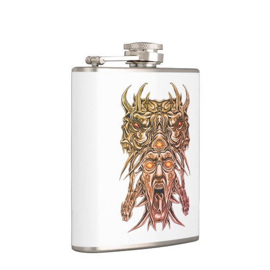 GoldDemon Face Heupfles (Rechts)