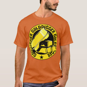 Golddigger de goudzoeker t-shirt