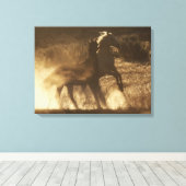 GoldDust Wild Kinder Canvas Afdruk (Insitu (Houten vloer))