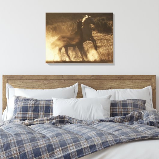 GoldDust Wild Kinder Canvas Afdruk (Insitu (Slaapkamer))