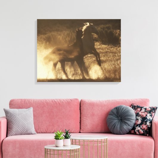 GoldDust Wild Kinder Canvas Afdruk (Insitu (Woonkamer))