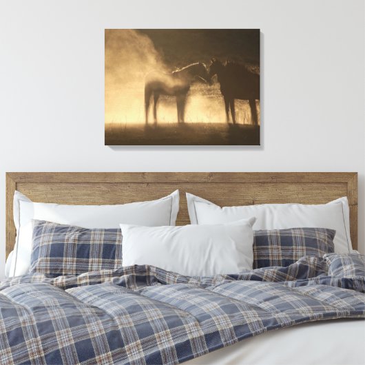 GoldDust Wild Wings Canvas Afdruk (Insitu (Slaapkamer))
