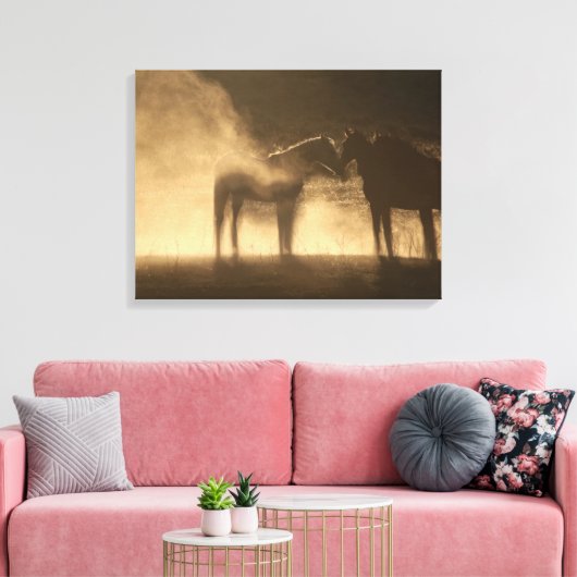 GoldDust Wild Wings Canvas Afdruk (Insitu (Woonkamer))