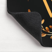 Goldel Floral Monogram Muismat (Hoek)
