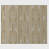 Golden20s Art Deco - Koffie Cream Cadeaupapier (Vlak)